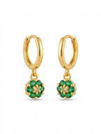 Mini Emerald Blossom Drops