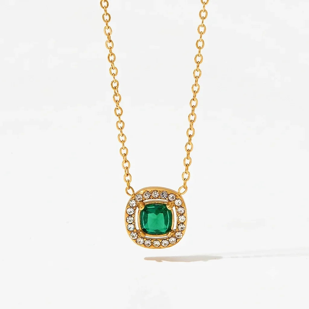 Victorian Emerald Necklace