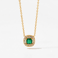 Victorian Emerald Necklace