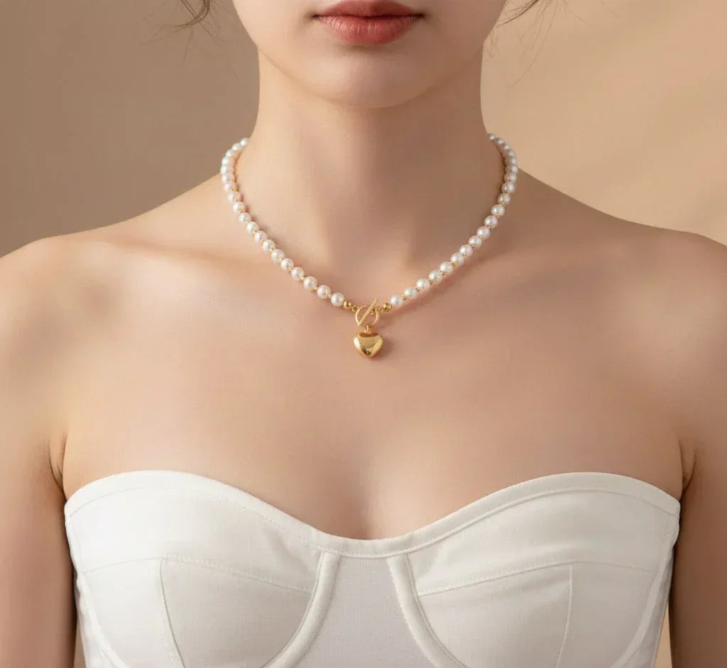 Commute Heart Shape Pendant