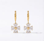 Diatoms Sweet Flower Drop Earrings