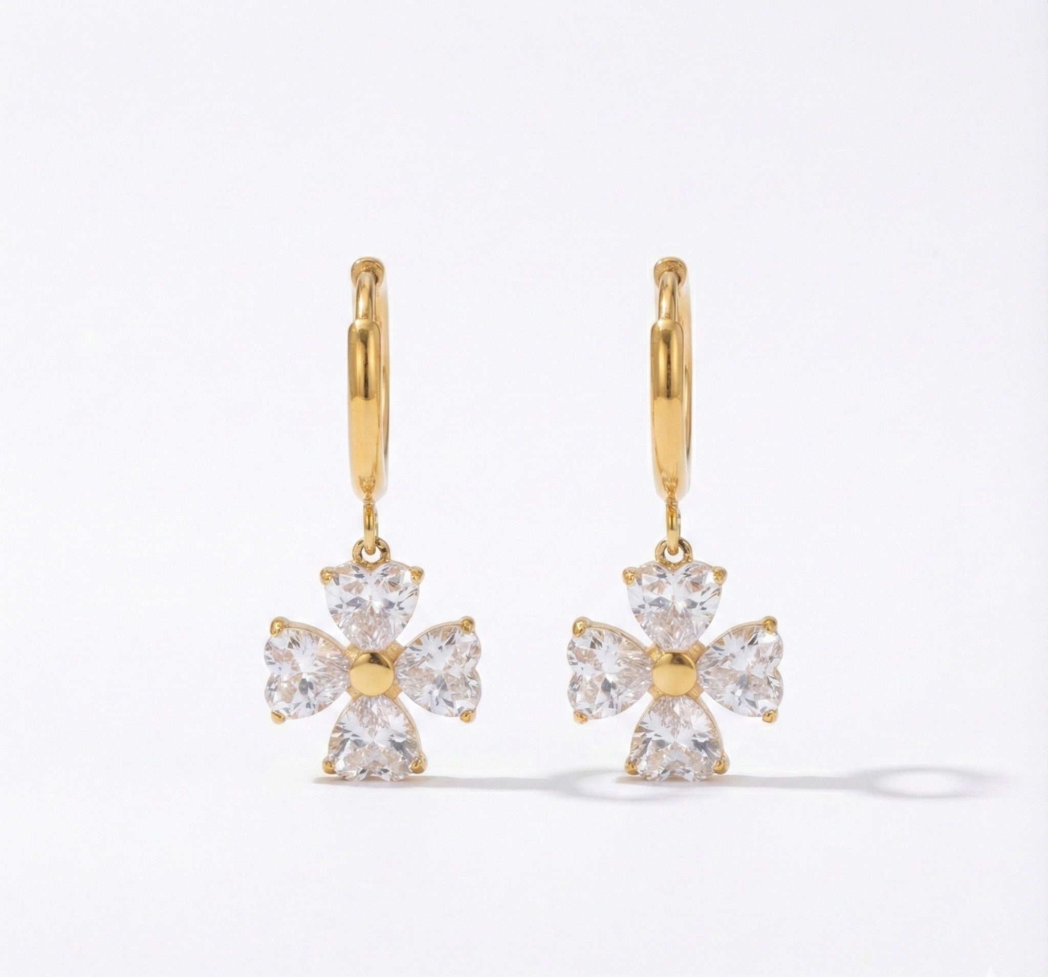Diatoms Sweet Flower Drop Earrings