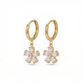 Blossom Bling Drop Earrings
