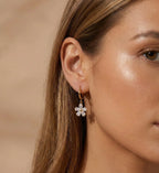 Blossom Bling Drop Earrings