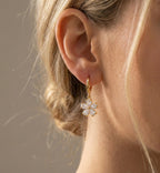 Blossom Bling Drop Earrings