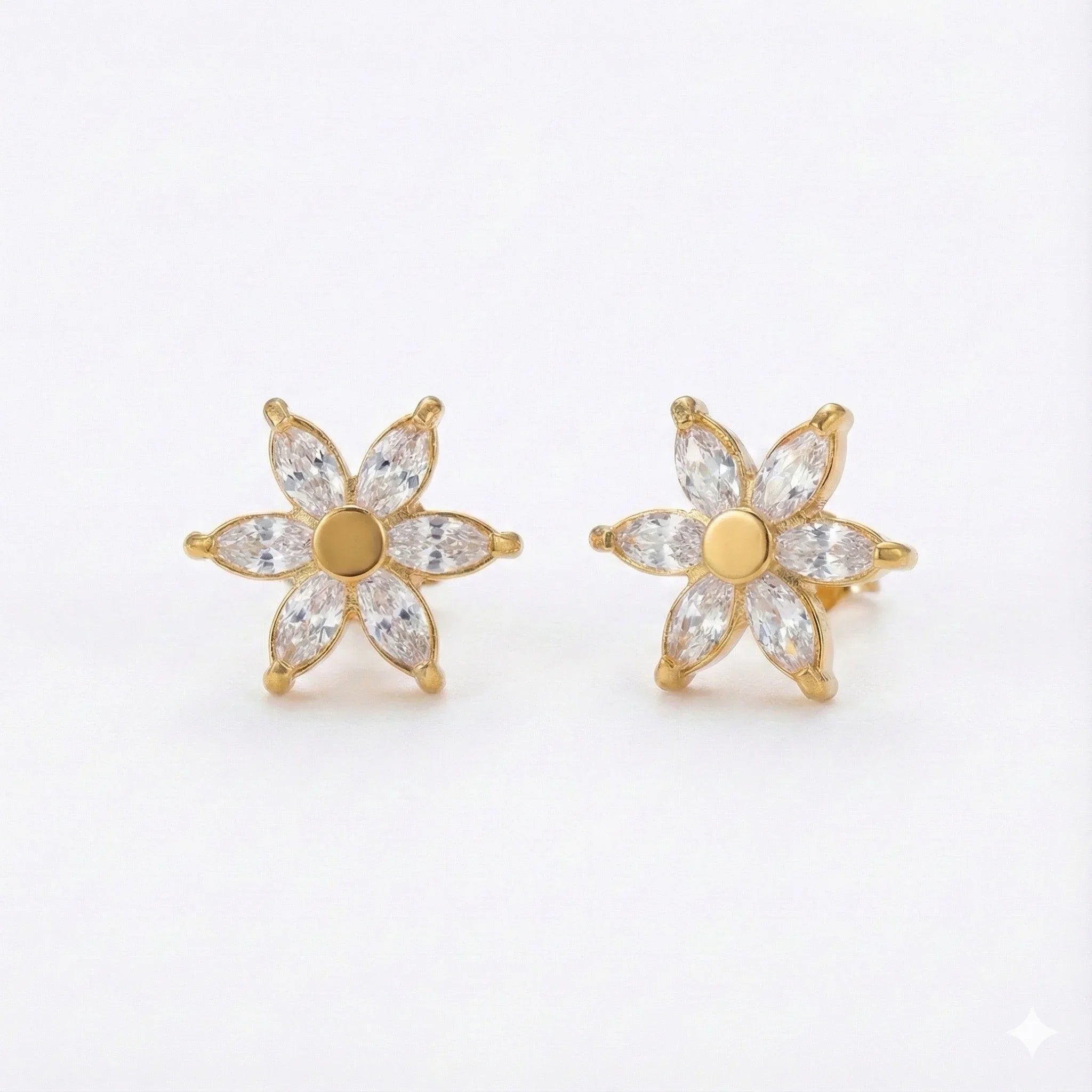 Petal Pop Bling Ear Studs