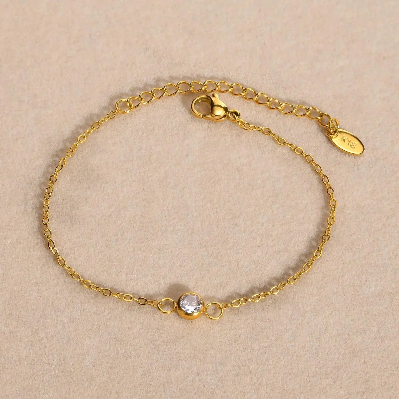 Diatoms Luxe Simple Water Droplets Bracelet