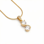 Diatoms Simple Style Diamond Necklace