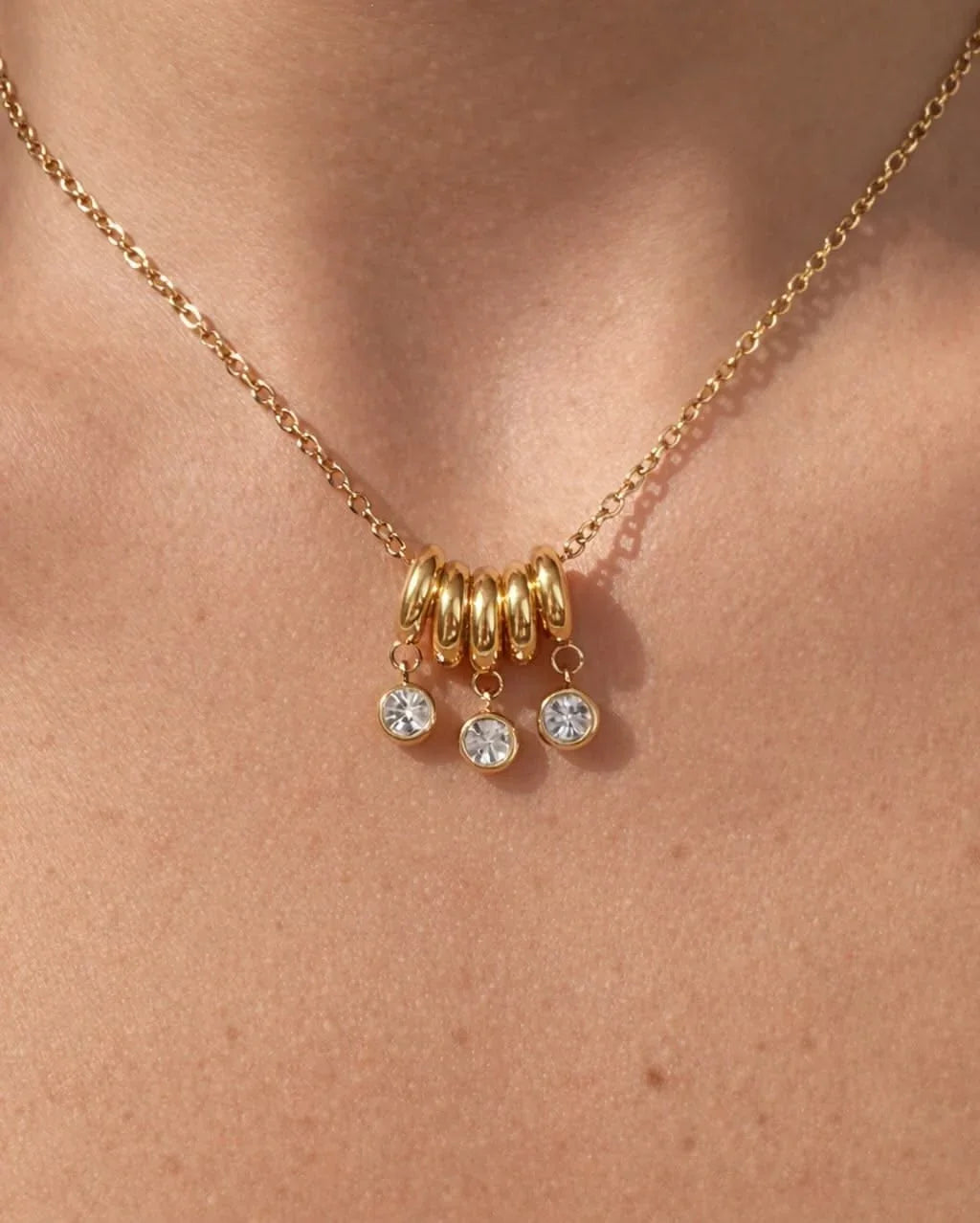 Trinity Charm Necklace