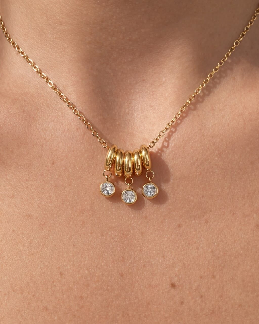 Trinity Charm Necklace