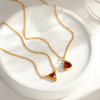 Ruby Gleam Necklace