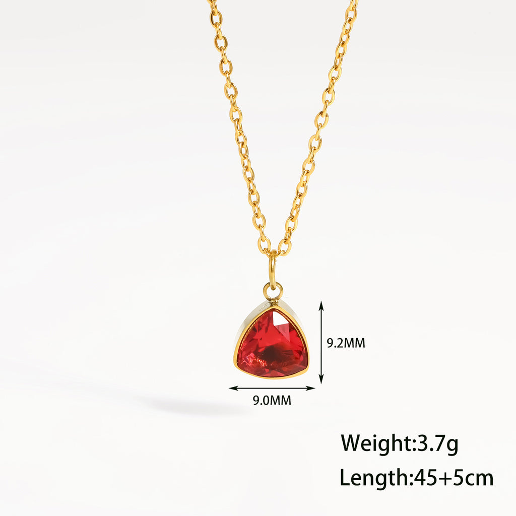 Ruby Gleam Necklace