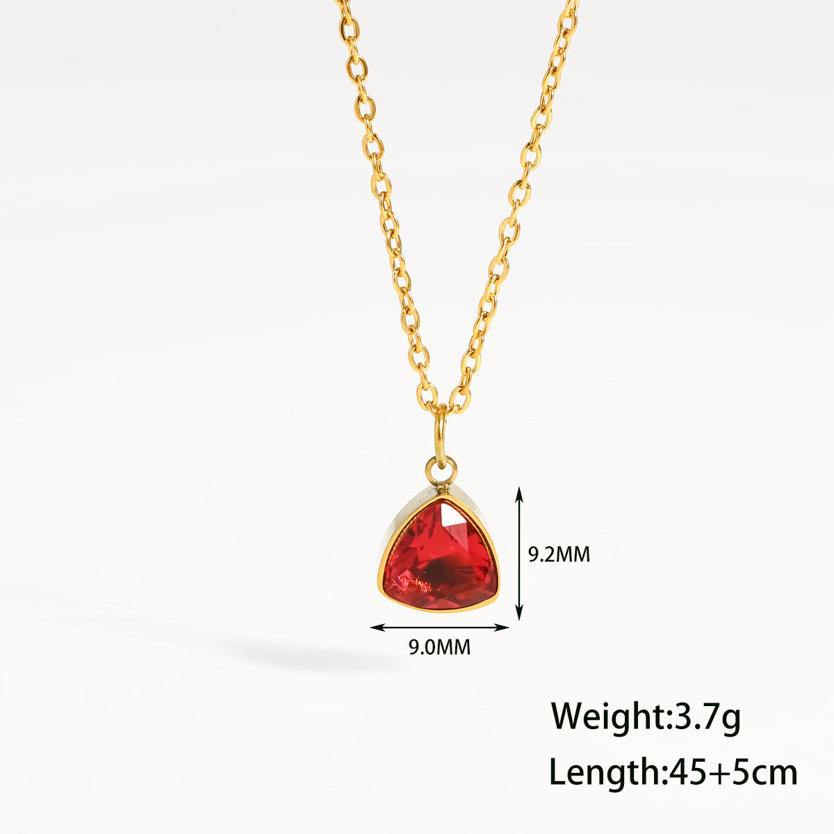 Ruby Gleam Necklace