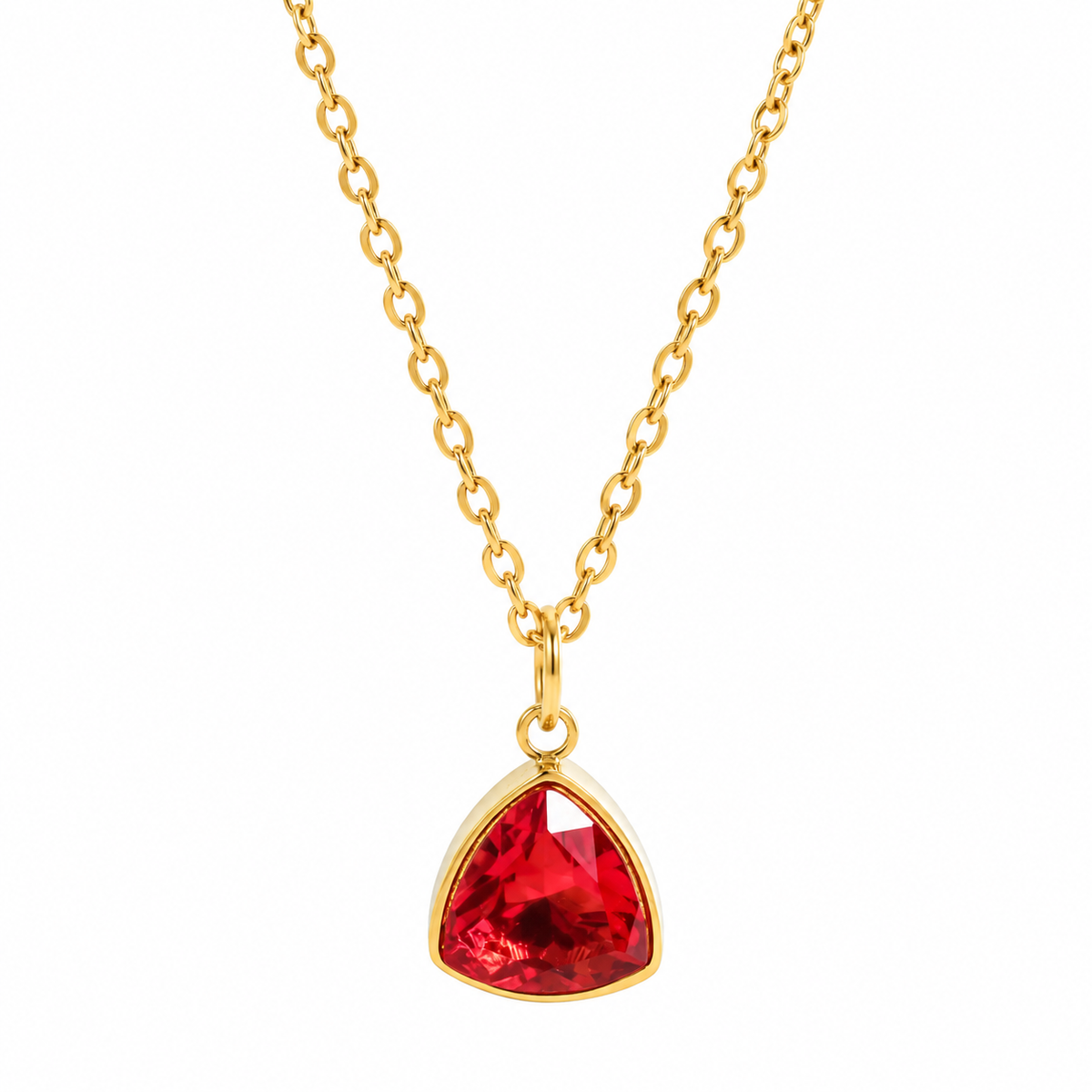 Ruby Gleam Necklace