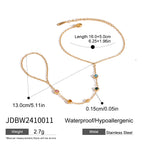 Rainbow Gaze Hand Chain Bracelet