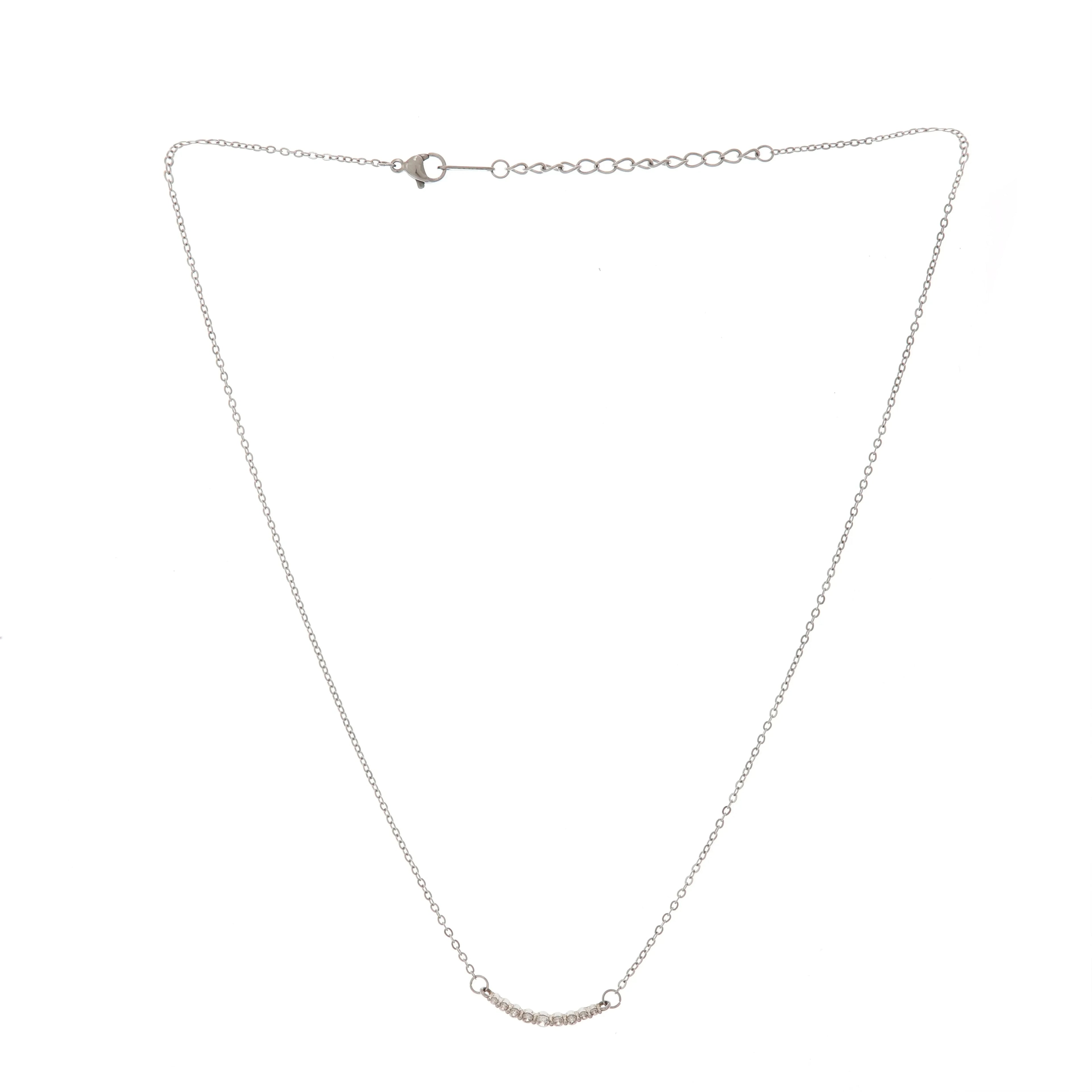 Luxe Sparkle Diamond Necklace - Diatoms