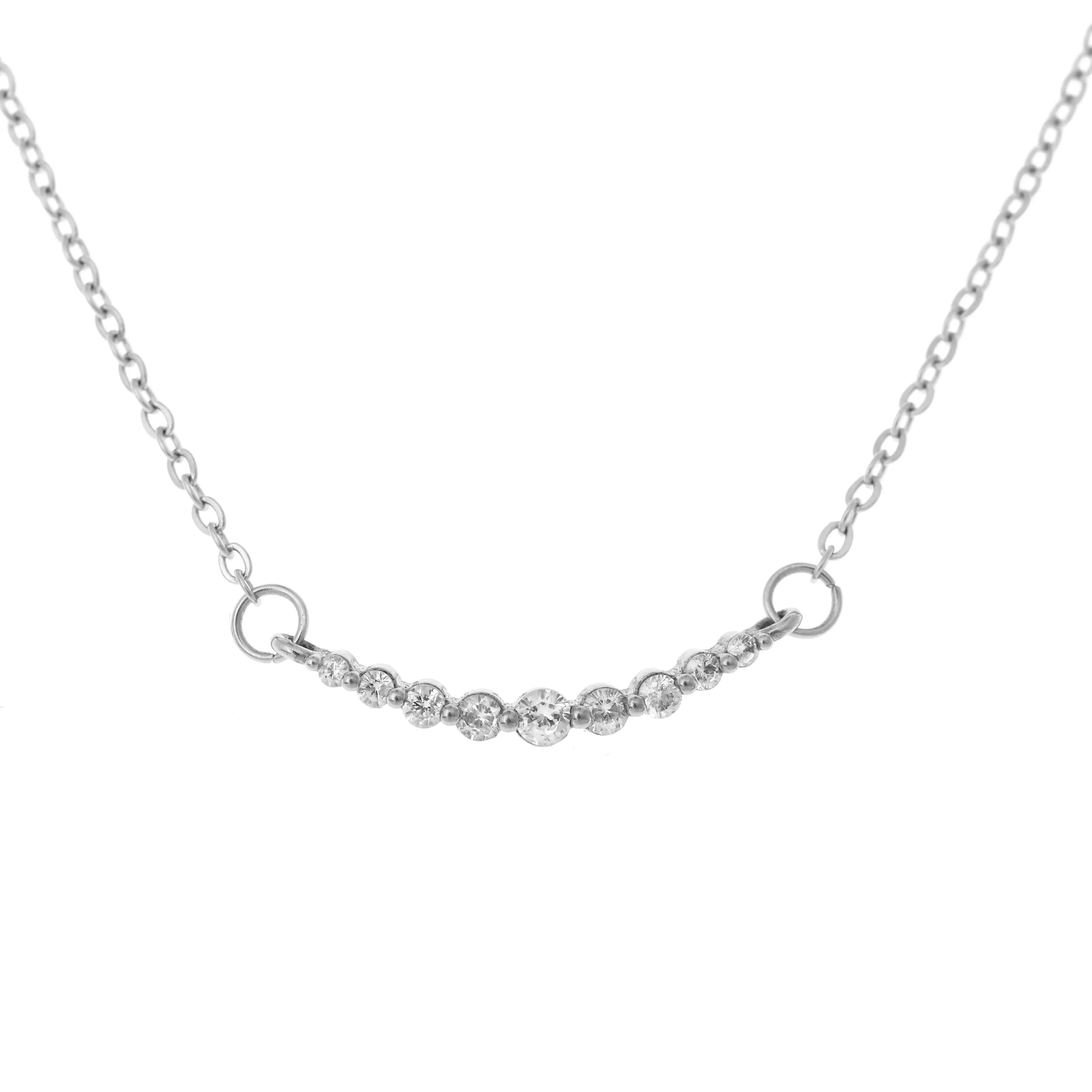 Luxe Sparkle Diamond Necklace - Diatoms