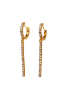 Luxe Diamond Flourish Earrings - Diatoms
