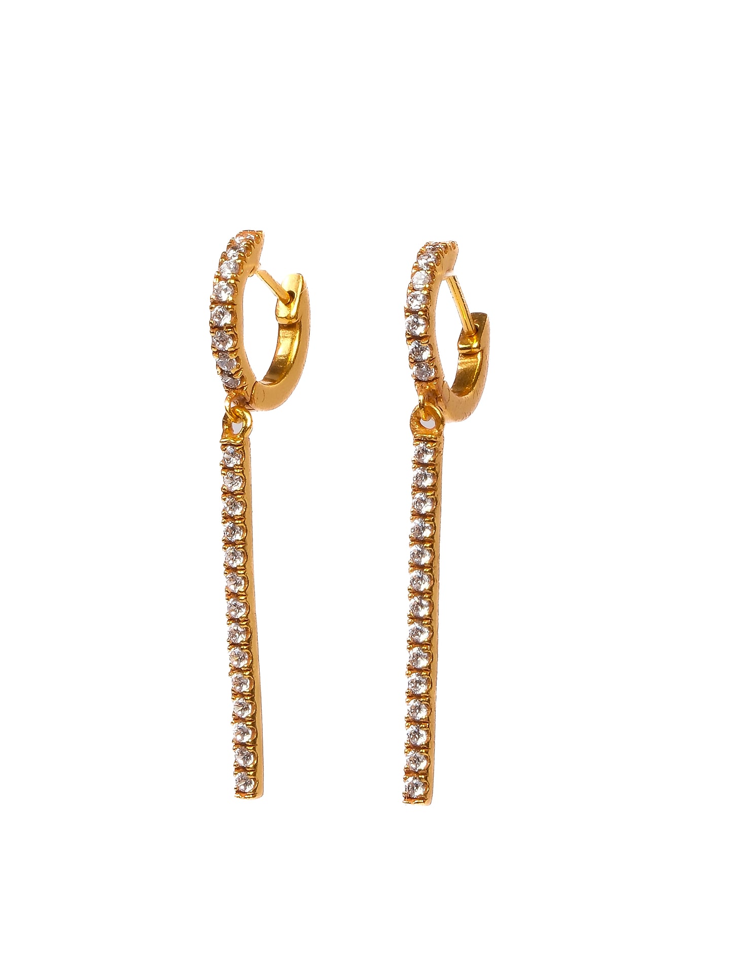 Luxe Diamond Flourish Earrings