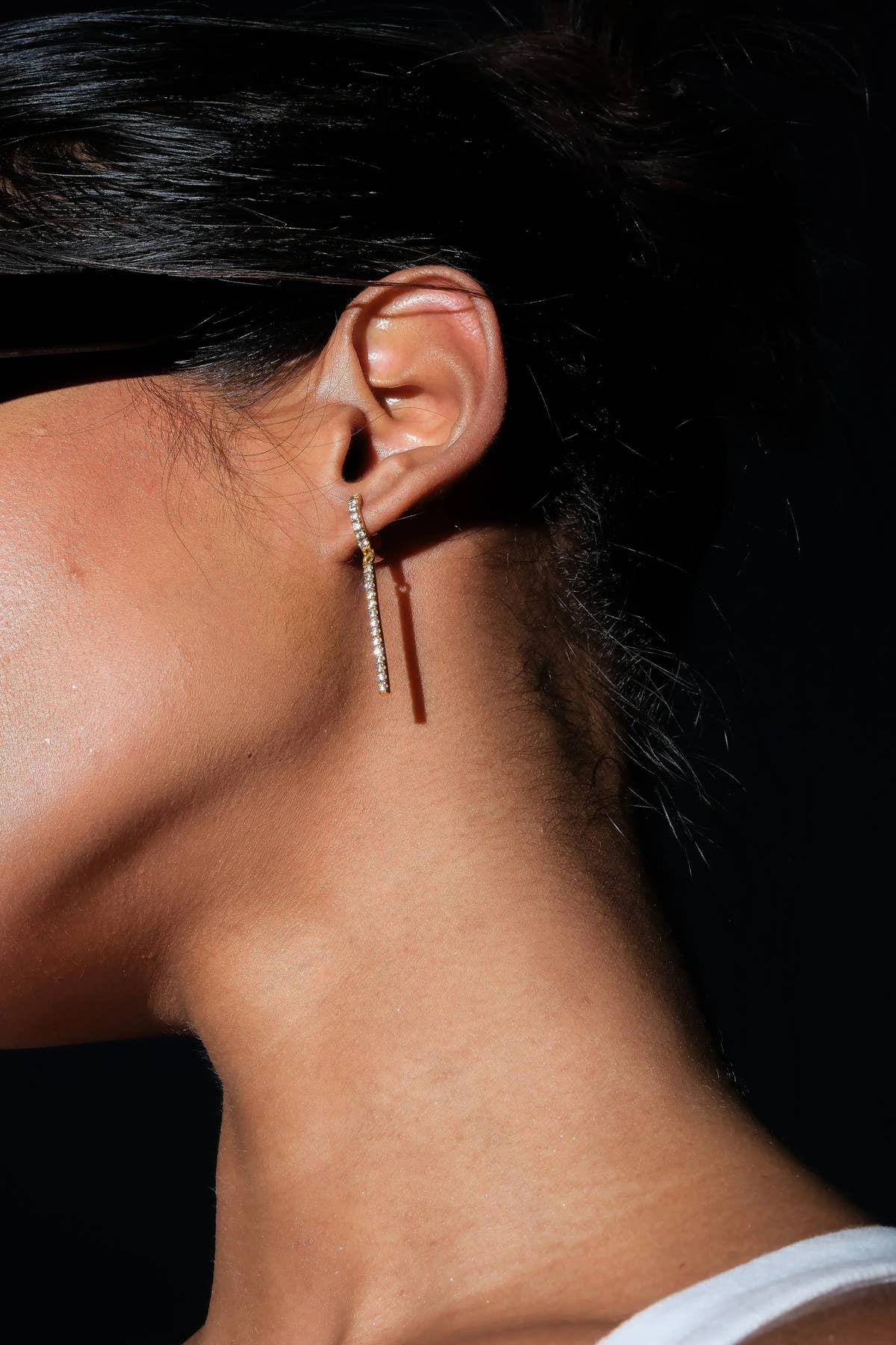 Luxe Diamond Flourish Earrings - Diatoms