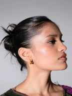 Luxe Utopia Hoop Earrings - Diatoms