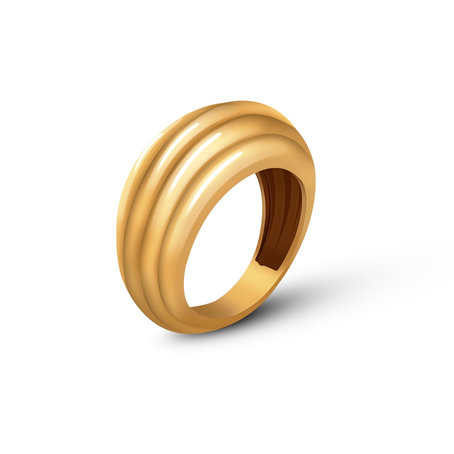 Luxe Chunky Gold Ring