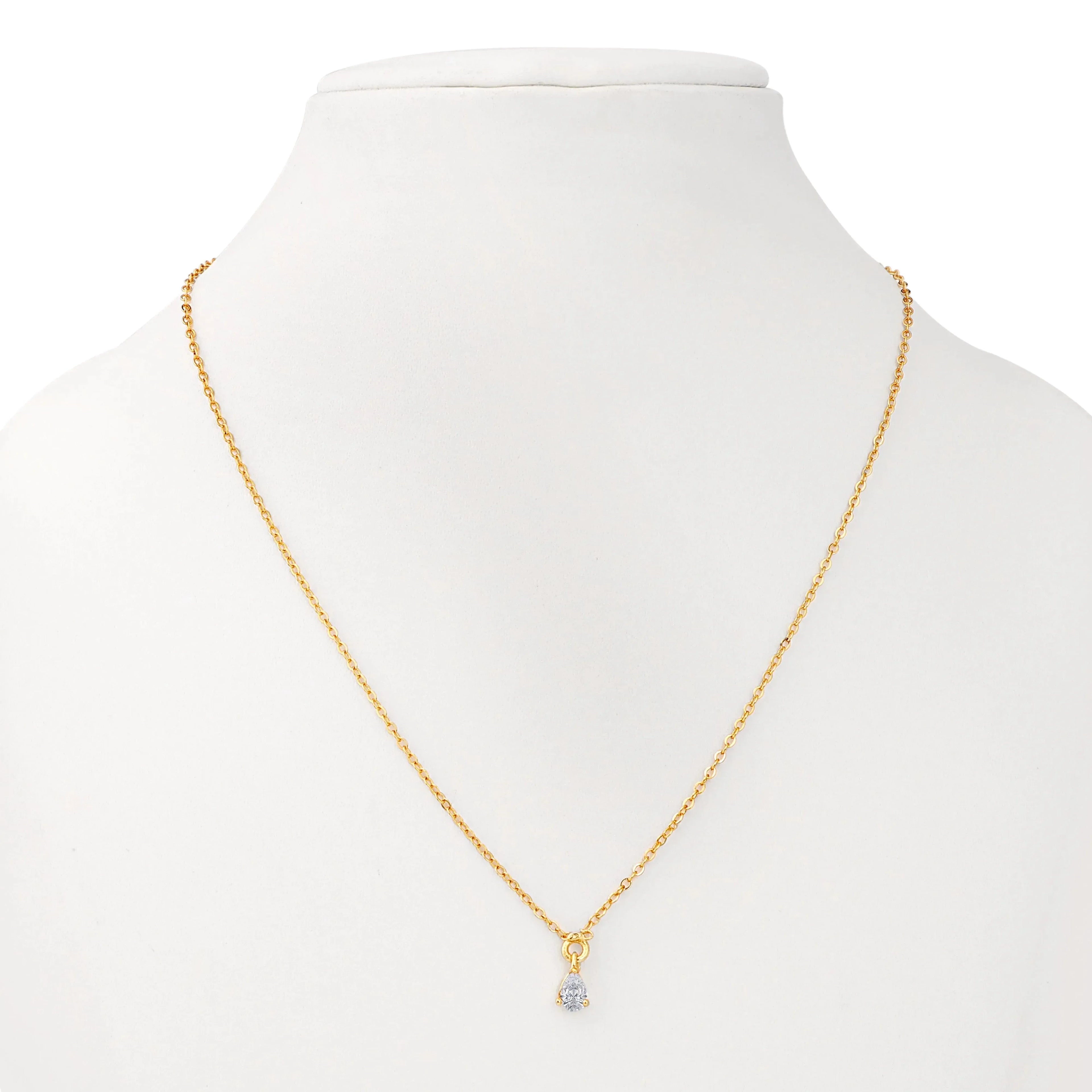Luxe Elegant Diamond Necklace - Diatoms