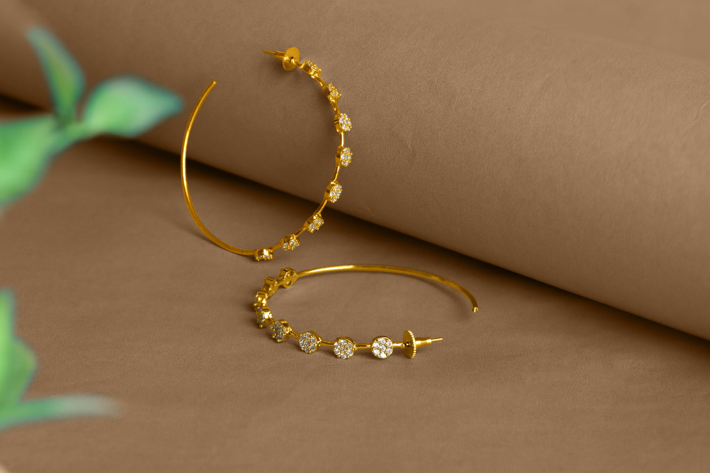 Luxe Elegant Hoop Earrings