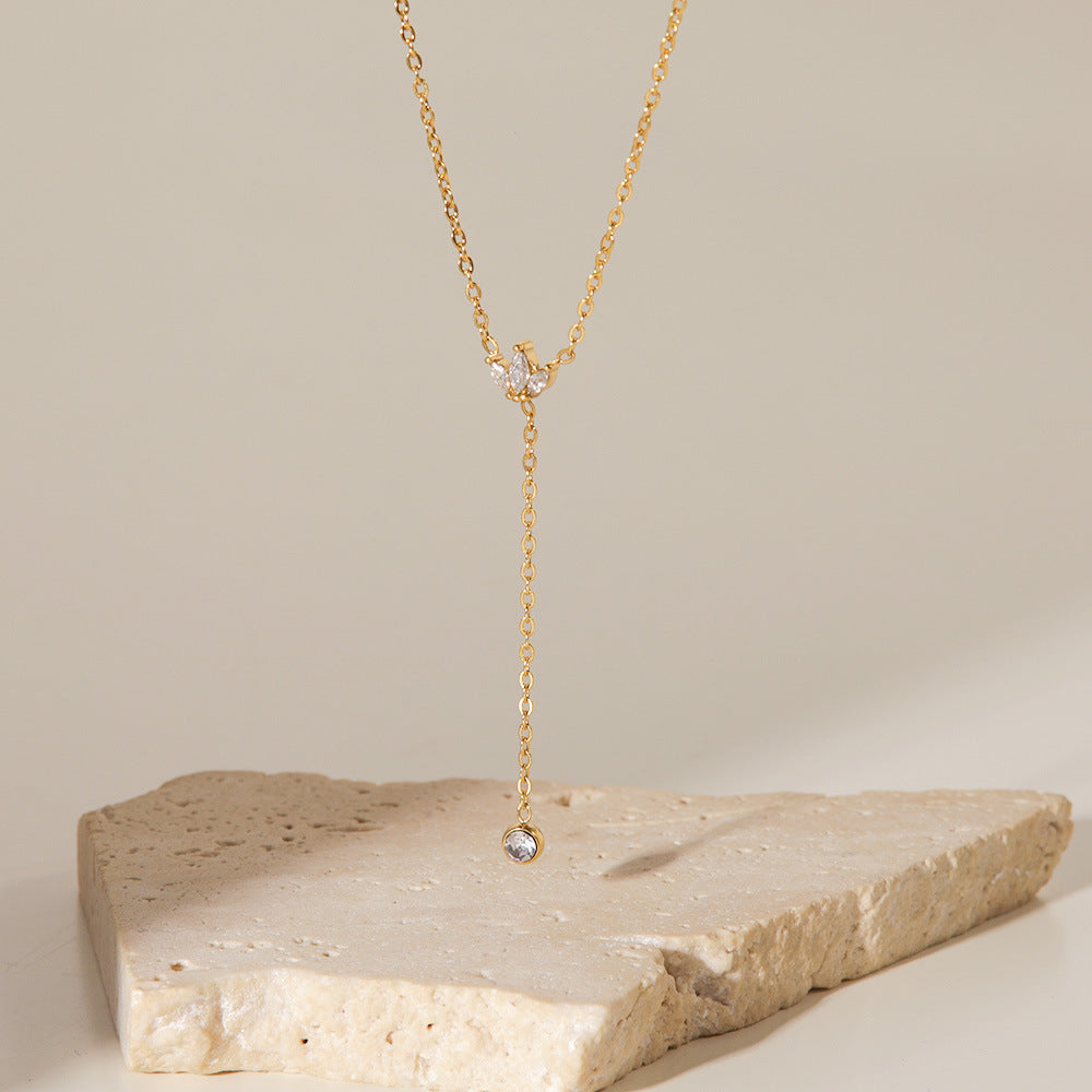 Dream Lariat Diamond Necklace