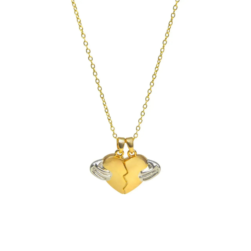 Diatoms Valentine Gesture Heart Shape Pendant - Diatoms