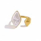 Luxe French Style Pearl Open Ring