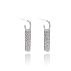 Tassel Chain Statement Drop Earrings - Diatoms