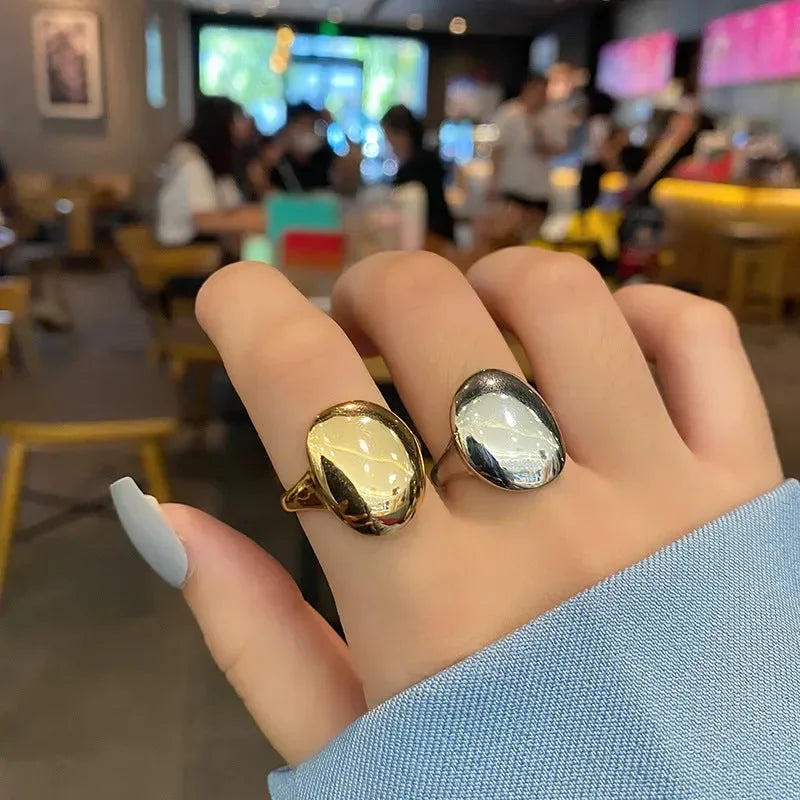 Minimalist Trendy Adjustable Rings - Diatoms