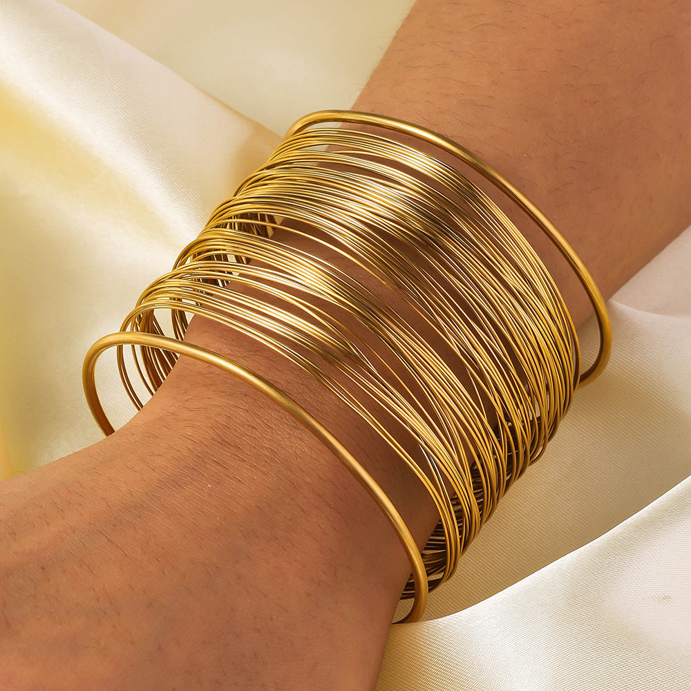 Luxy French Cuff Bracelets