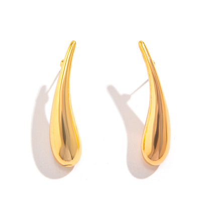 Luxy Long Teardrop Earrings