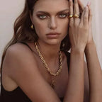 Bling Buzz Twisted Chain Necklace - Diatoms