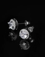 Classic Hip Hop Men Ear Studs - Diatoms