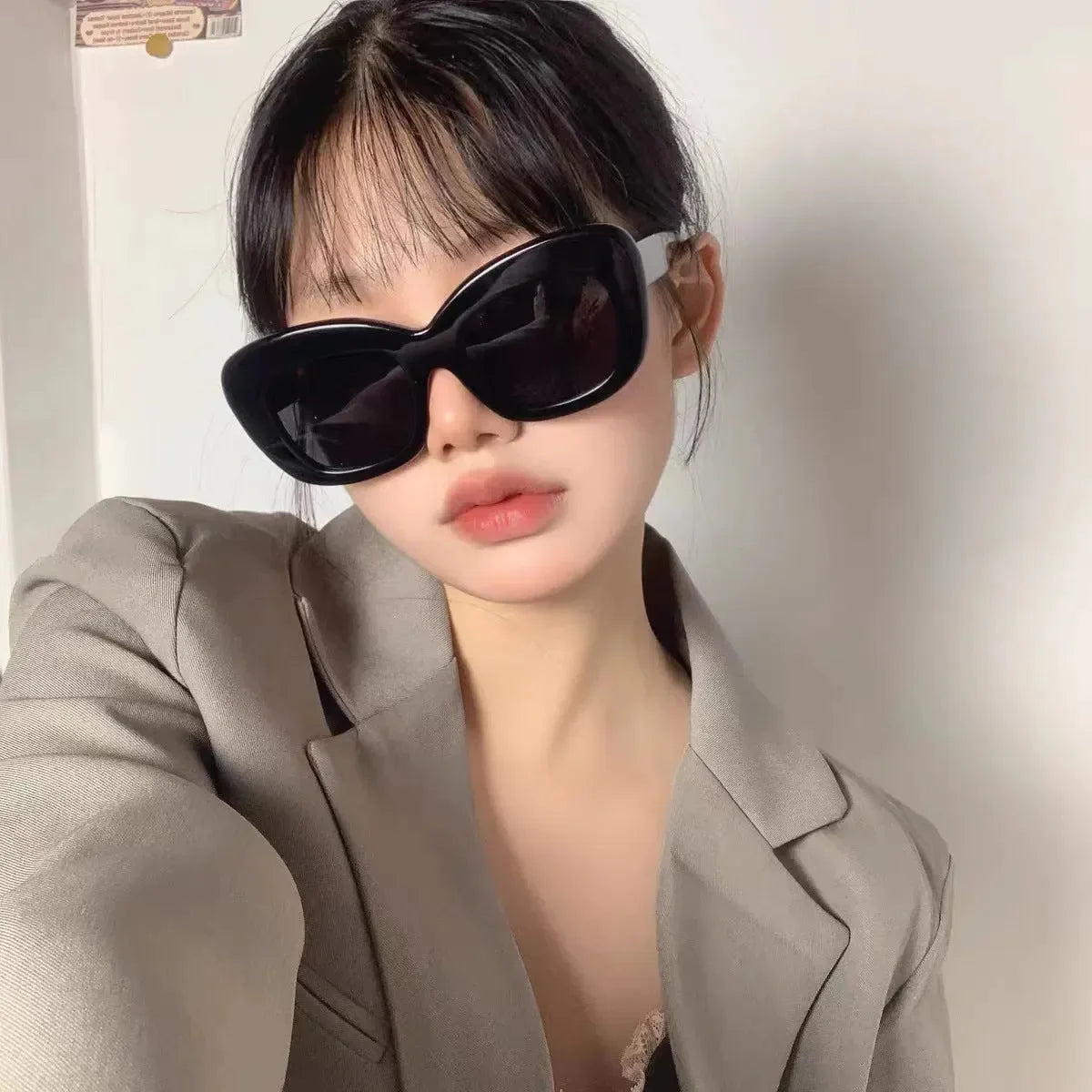 Diatoms Square Full Frame Women's Sunglasses - Diatoms