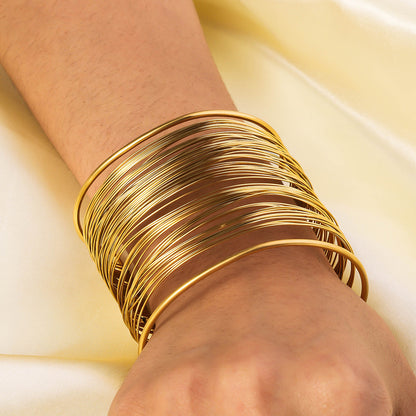 Luxy French Cuff Bracelets