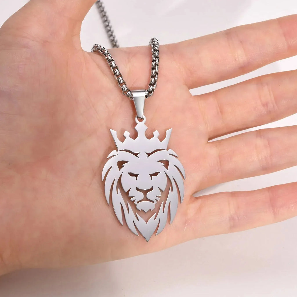 Classic Men King Pendant - Diatoms