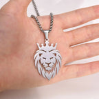 Classic Men King Pendant - Diatoms