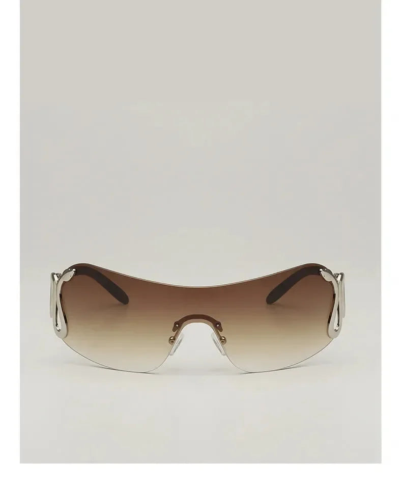 Diatoms Streetwear Solid Color Frameless Women's Sunglasses - Diatoms