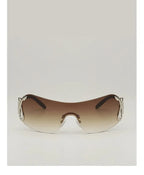 Diatoms Streetwear Solid Color Frameless Women's Sunglasses - Diatoms