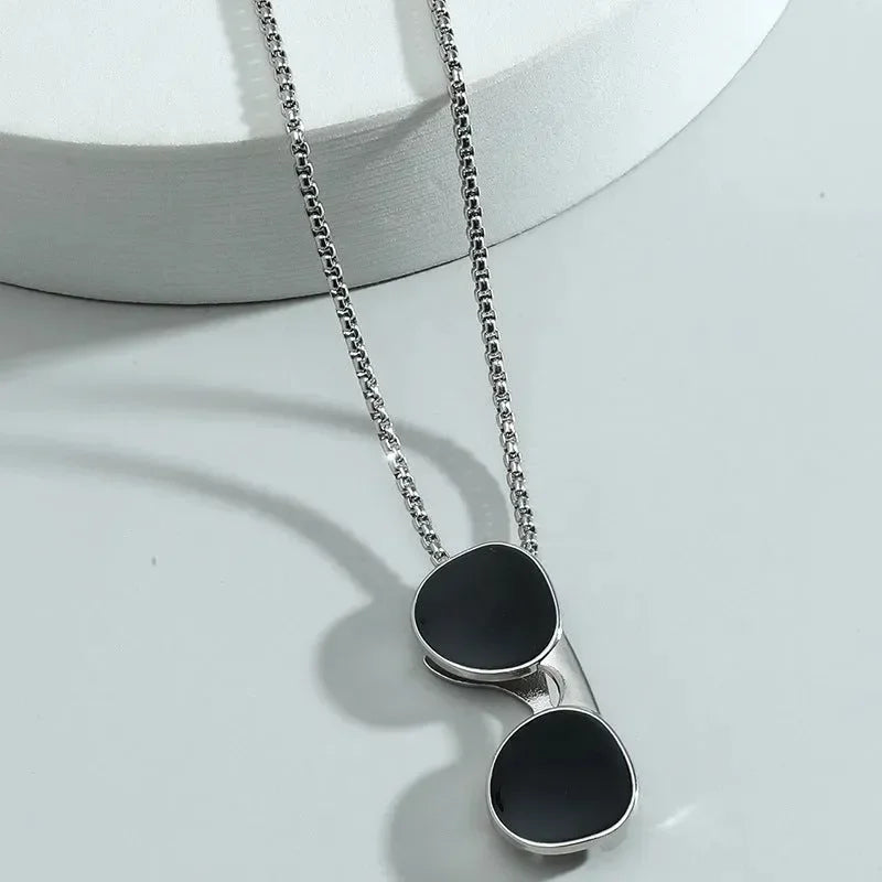 Hip-Hop Sunglass Necklace - Diatoms