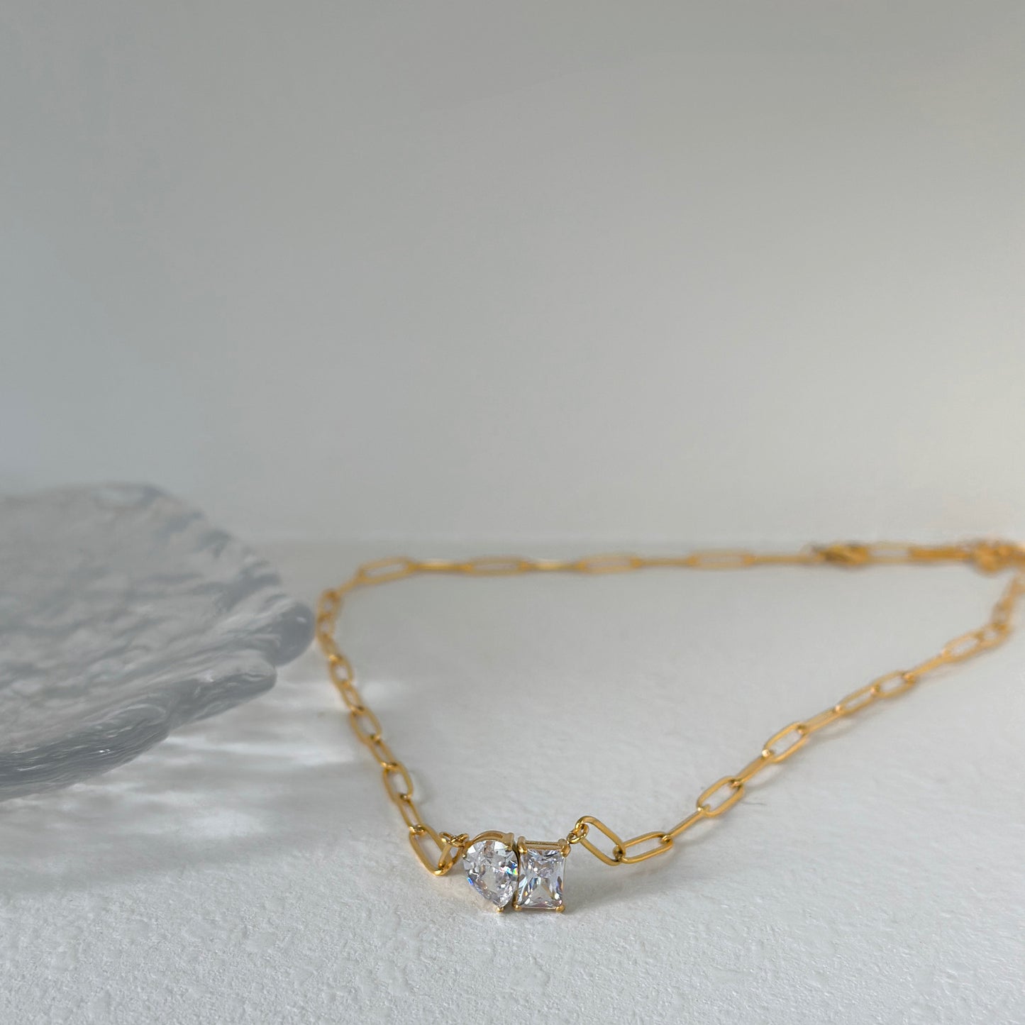 Luxe Diamond Affection Necklace