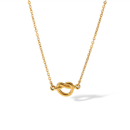 Interlocked Heart Shape Bracelets Necklace