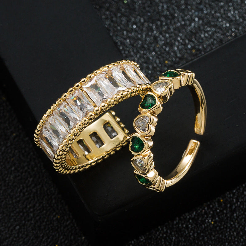 Victorian Elegance Open Ring