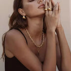 Bling Buzz Twisted Chain Necklace - Diatoms