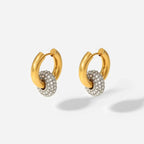 Angel Hoops Earrings - Diatoms