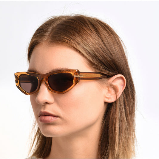 Diatoms Polygon Shape Women's Sunglasses